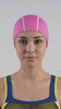 Gorro deportivo de lycra para natación fucsia