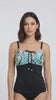 Tankini reductor estampado verde