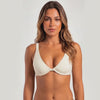 Bikini con barba crema