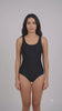 Traje de Baño Clasico Para Natacion Negro