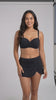 Bikini sostén con copa blanda C-D  negro
