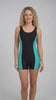 Traje de baño Deportivo media pierna verde